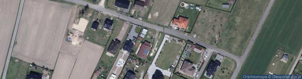 Zdjęcie satelitarne Pańskie Łąki ul.