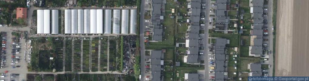 Zdjęcie satelitarne Paryska ul.