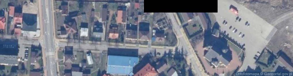 Zdjęcie satelitarne Packa, ks. ul.
