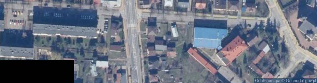Zdjęcie satelitarne Packa, ks. ul.