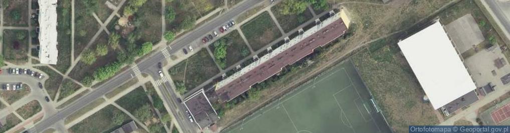 Zdjęcie satelitarne Pałaca Stanisława, kpt. ul.