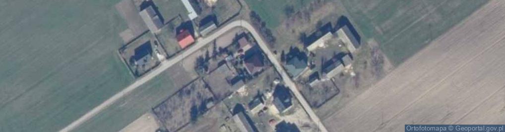 Zdjęcie satelitarne Pcin ul.
