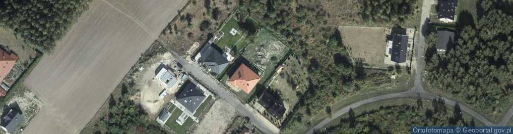 Zdjęcie satelitarne Pensjonatowa ul.