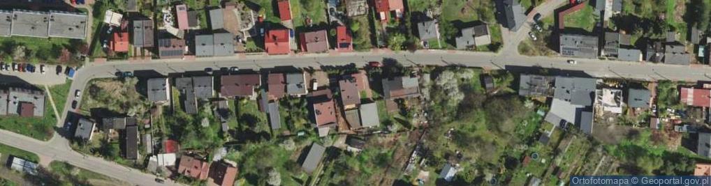 Zdjęcie satelitarne Pękalskich ul.