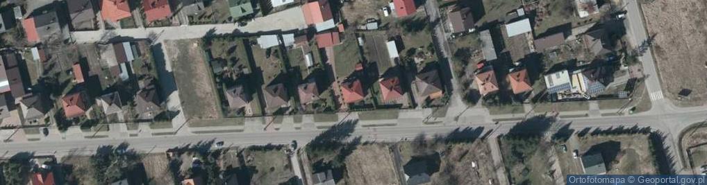 Zdjęcie satelitarne Pedagogów ul.
