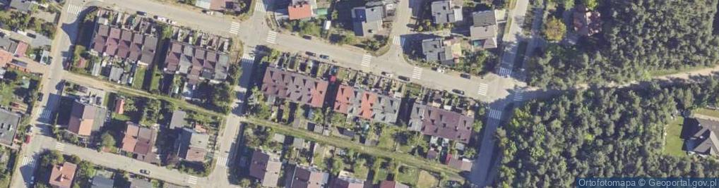 Zdjęcie satelitarne Perłowa ul.