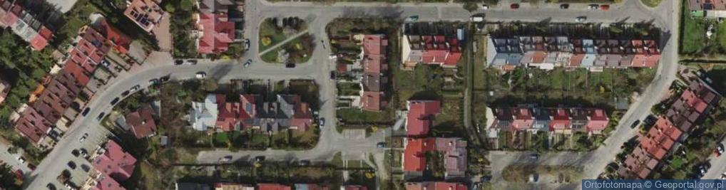 Zdjęcie satelitarne Perzowa ul.