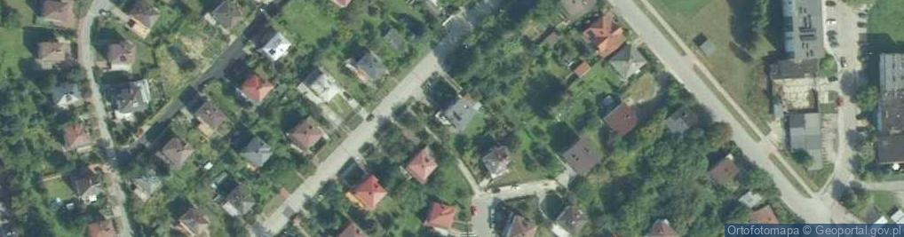 Zdjęcie satelitarne Pęckowskiego Zbigniewa ul.