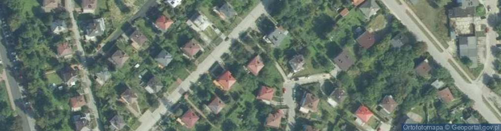 Zdjęcie satelitarne Pęckowskiego Zbigniewa ul.