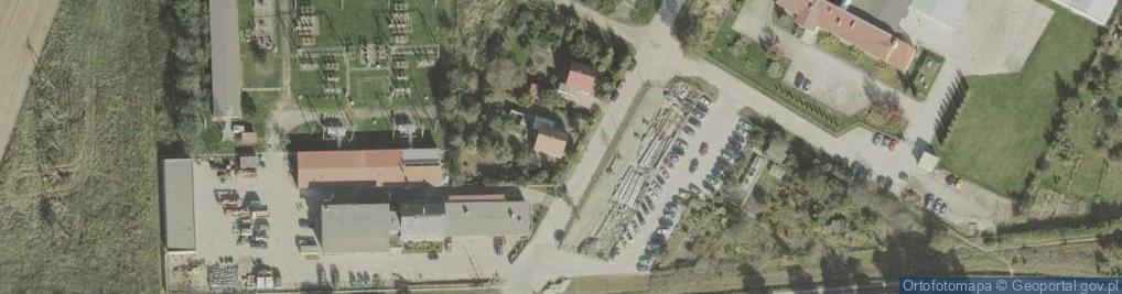 Zdjęcie satelitarne Pęcz ul.