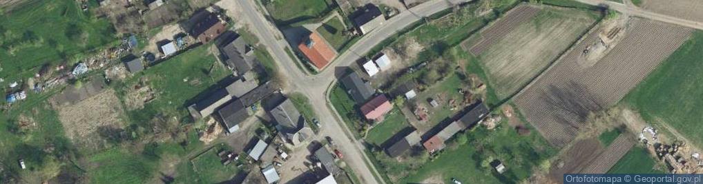 Zdjęcie satelitarne Pęperzyn ul.