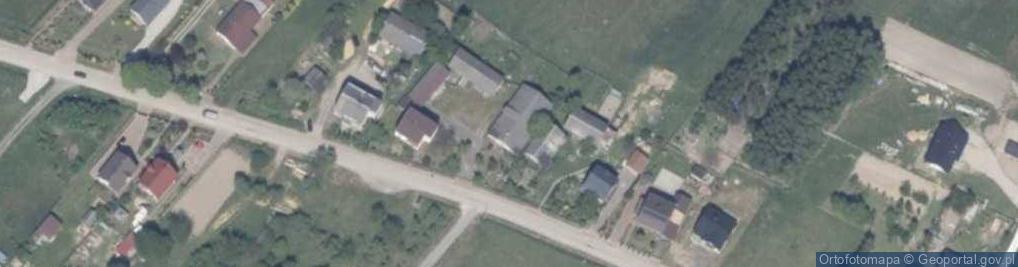 Zdjęcie satelitarne Pępice ul.