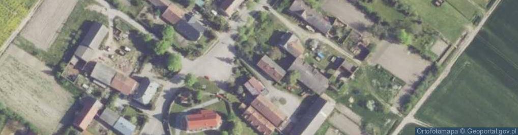 Zdjęcie satelitarne Pępice ul.
