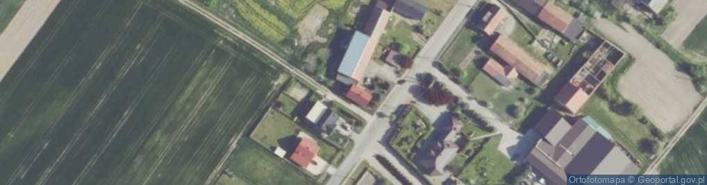Zdjęcie satelitarne Pępice ul.