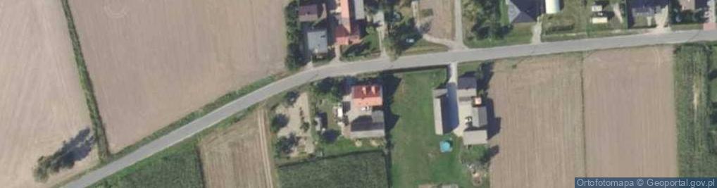 Zdjęcie satelitarne Perzów ul.