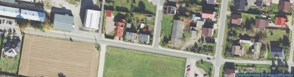 Zdjęcie satelitarne Perzów ul.
