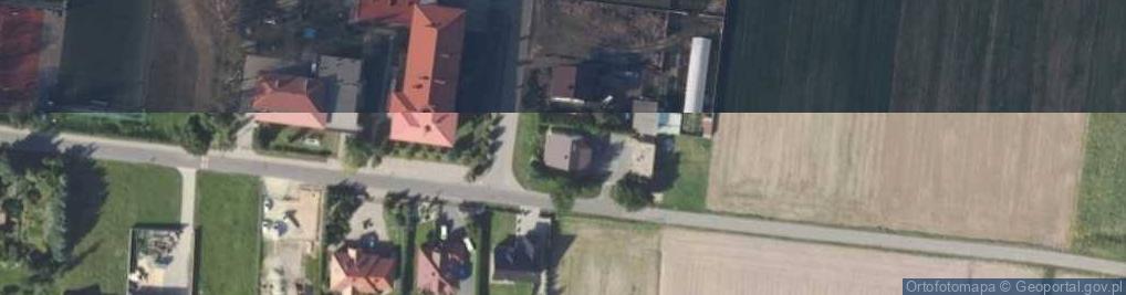 Zdjęcie satelitarne Perzów ul.