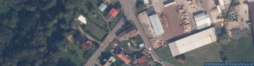 Zdjęcie satelitarne Pęzino ul.