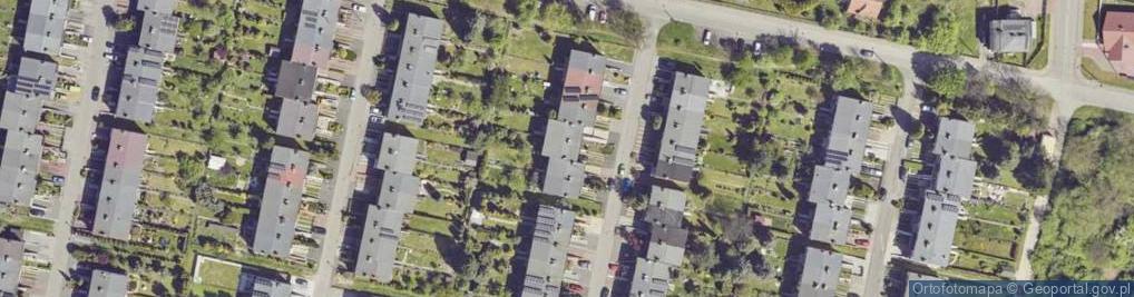 Zdjęcie satelitarne Perłowa ul.