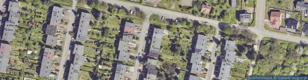 Zdjęcie satelitarne Perłowa ul.