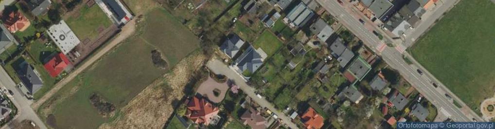 Zdjęcie satelitarne Petuniowa ul.