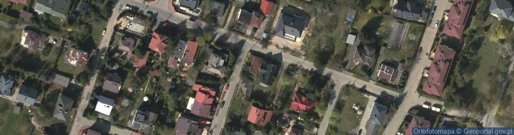 Zdjęcie satelitarne Pęcicka ul.