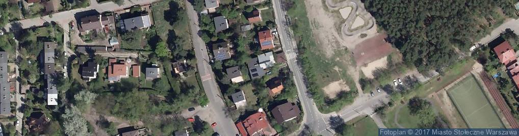 Zdjęcie satelitarne Petunii ul.
