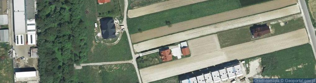 Zdjęcie satelitarne Pękowicka ul.