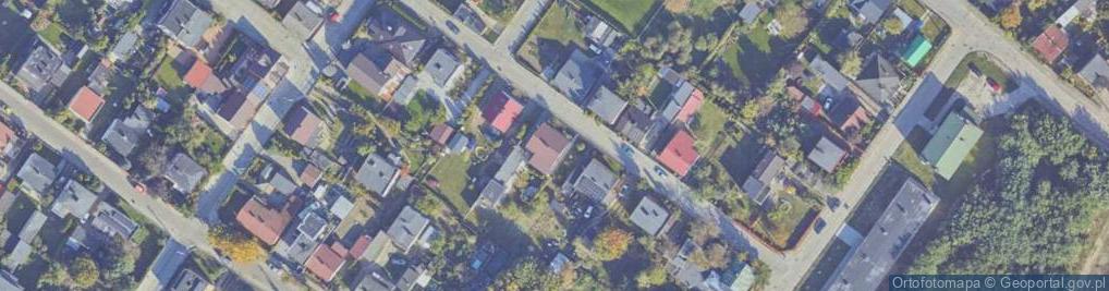 Zdjęcie satelitarne Piaskowa ul.