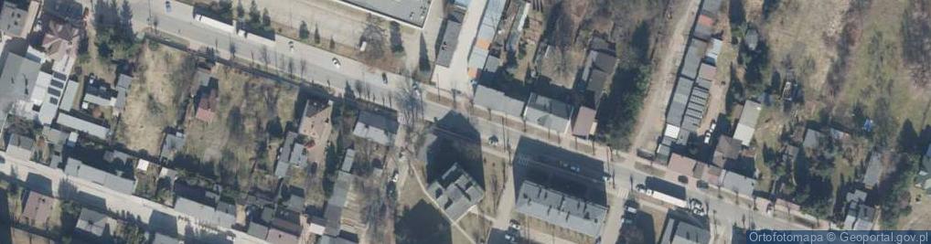 Zdjęcie satelitarne Piotrkowska ul.