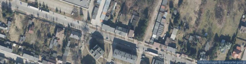 Zdjęcie satelitarne Piotrkowska ul.