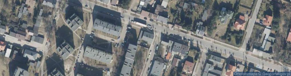 Zdjęcie satelitarne Piotrkowska ul.