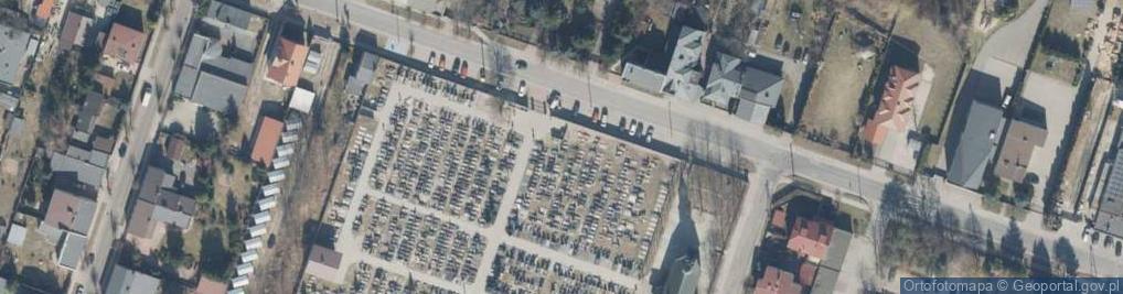 Zdjęcie satelitarne Piotrkowska ul.