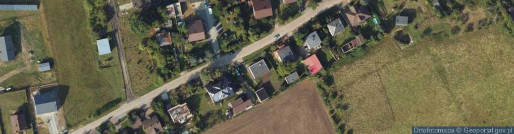 Zdjęcie satelitarne Piękna ul.