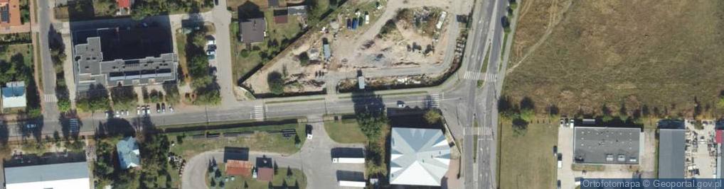 Zdjęcie satelitarne Piaskowa ul.