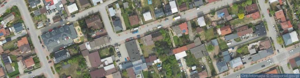 Zdjęcie satelitarne Piekarska ul.