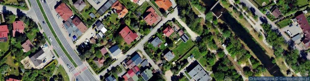 Zdjęcie satelitarne Piwna ul.