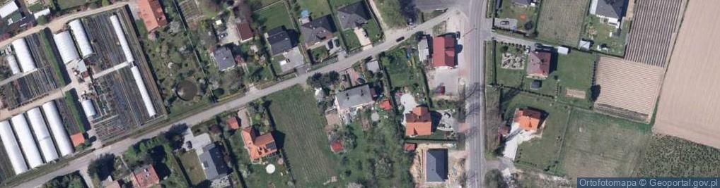 Zdjęcie satelitarne Pisarska ul.