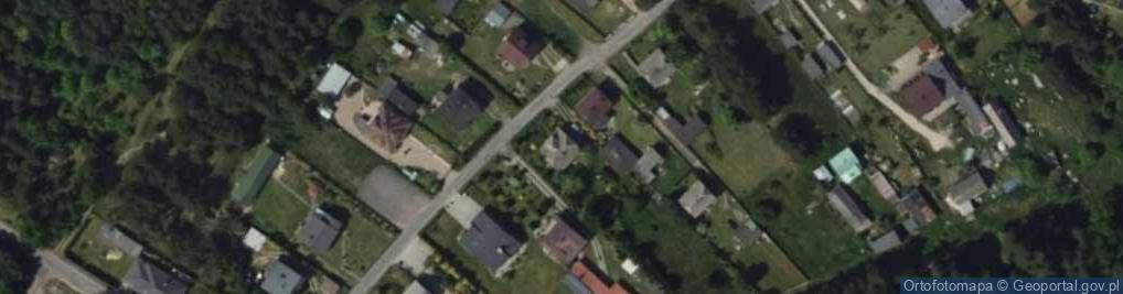 Zdjęcie satelitarne Piękna ul.