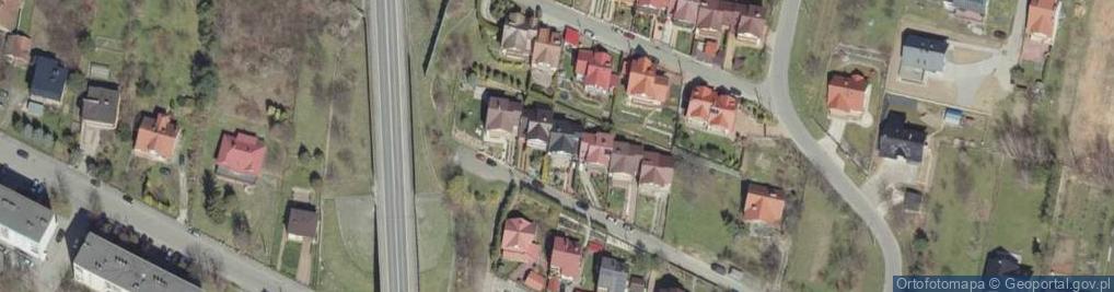 Zdjęcie satelitarne Pisza Wawrzyńca ul.