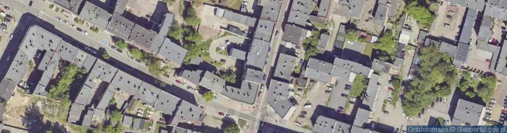 Zdjęcie satelitarne Piekarska ul.