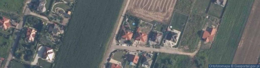 Zdjęcie satelitarne Piesza ul.