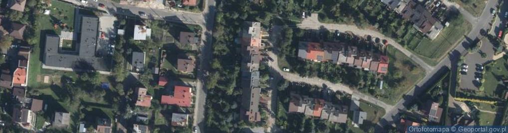 Zdjęcie satelitarne Piękna ul.
