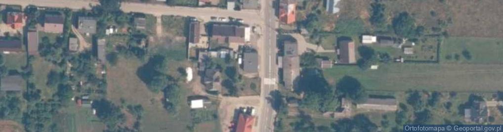 Zdjęcie satelitarne Pierwszych Osadników ul.