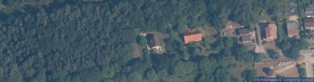 Zdjęcie satelitarne Pierwszych Osadników ul.