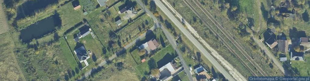 Zdjęcie satelitarne Piaskowa ul.