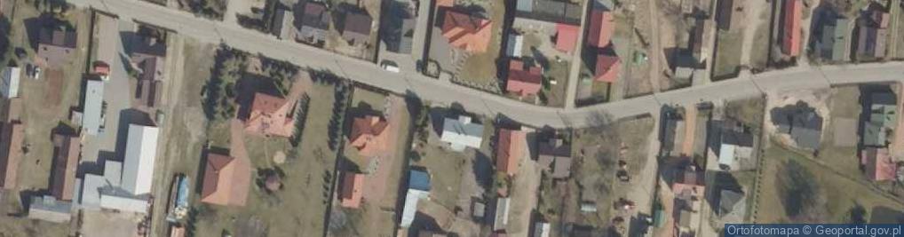 Zdjęcie satelitarne Piękna ul.