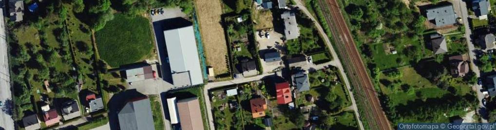 Zdjęcie satelitarne Piękna ul.