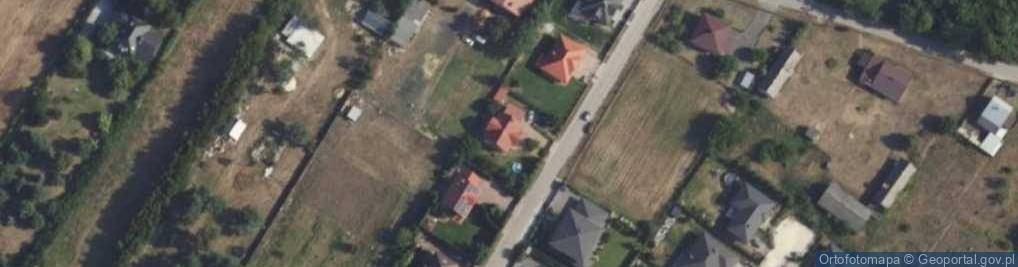 Zdjęcie satelitarne Piękna ul.