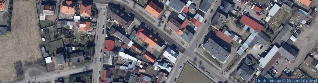 Zdjęcie satelitarne Pierwszej Brygady ul.